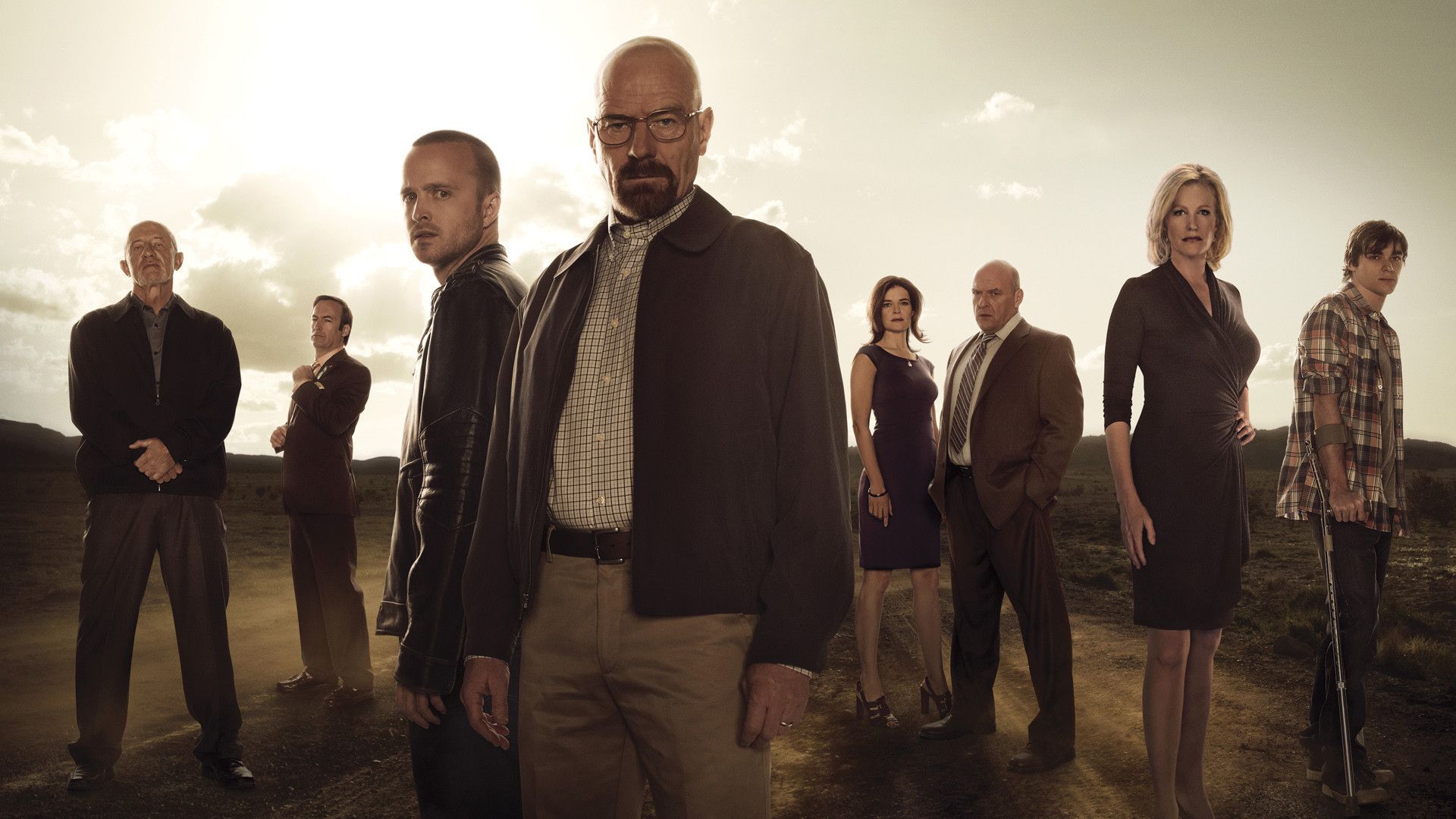 Foto del cast di Breaking Bad