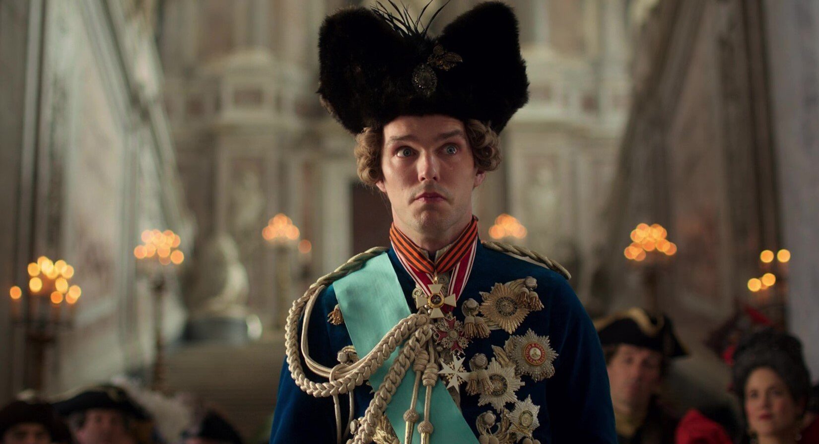 Foto di Nicholas Hoult come Pietro III in The Great