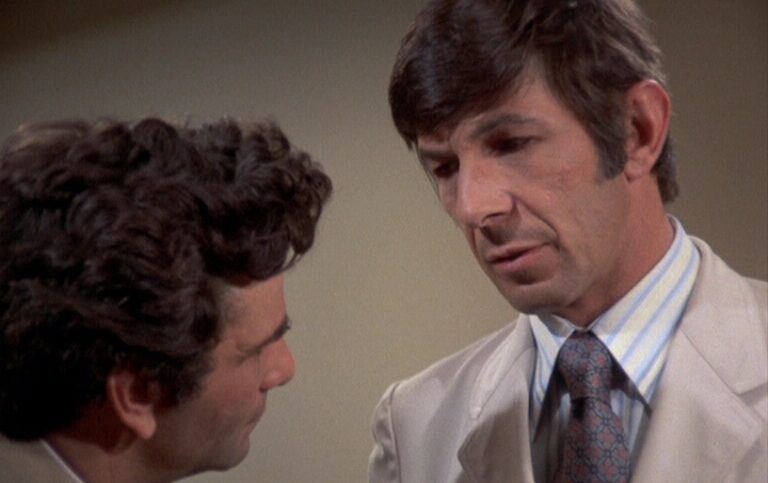 Foto: Leonard Nimoy e Peter Falk in Colombo