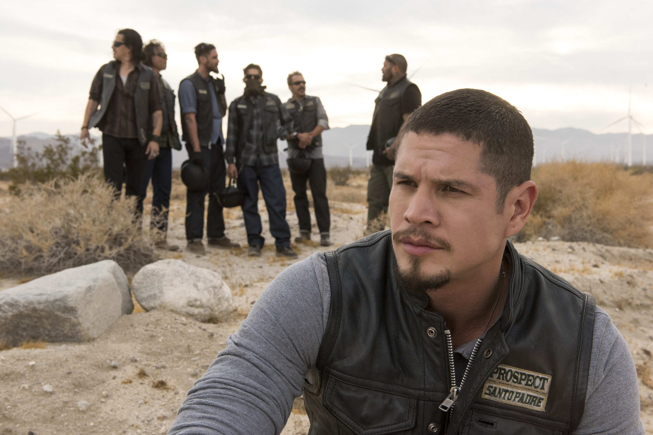 Foto: il cast di Mayans