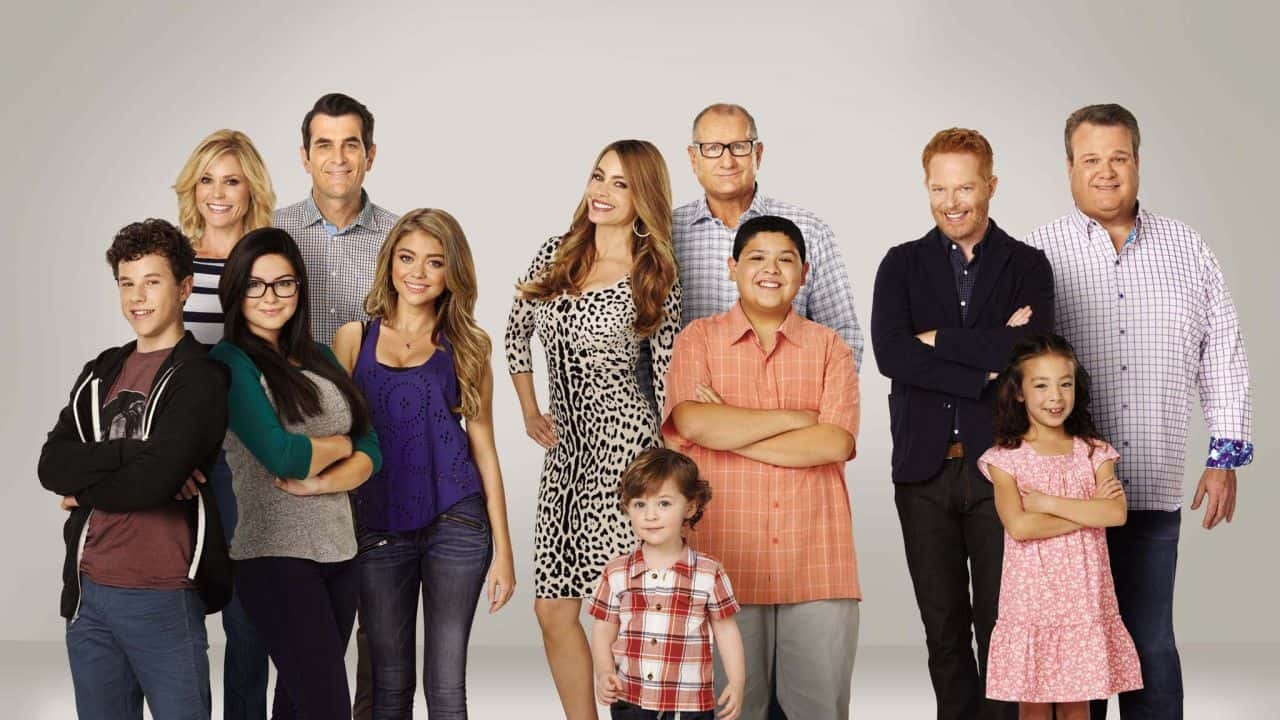 Foto: il cast di Modern Family