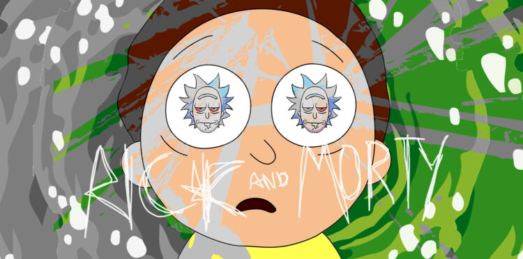 Artwork: cover di Rick e Morty per Mondoserie