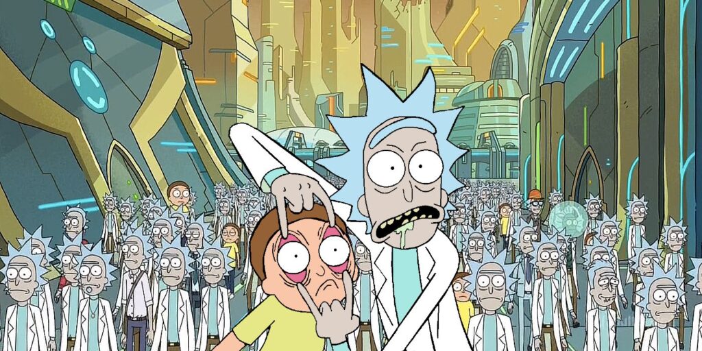 Foto: Rick e Morty