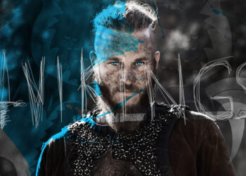 Artwork di Vikings per Mondoserie