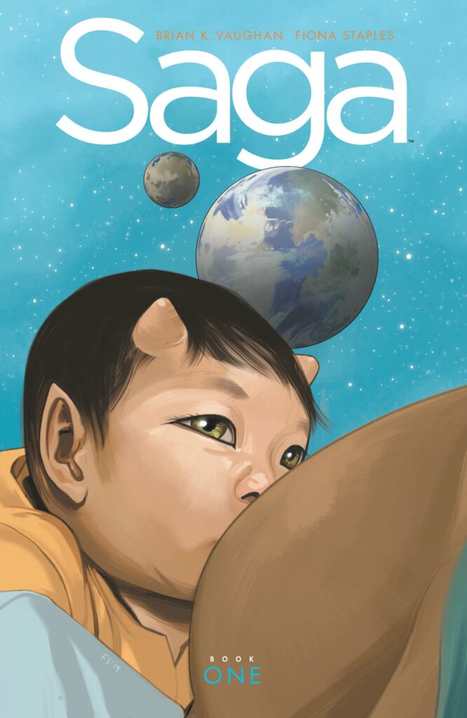 Foto: Saga, fumetto, cover del primo volume