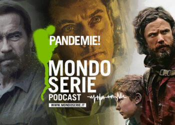 Cover di pandemia podcast per Mondoserie