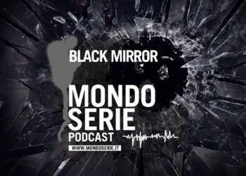 Cover di Black Mirror podcast per Mondoserie