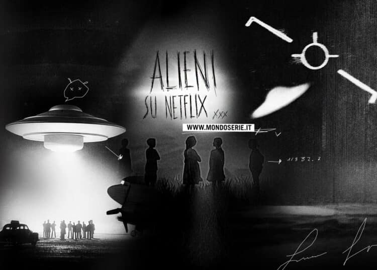 Cover di UFO Netflix per Mondoserie