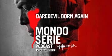 cover di Daredevil Born Again, podcast per Mondoserie