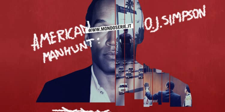 cover di American Manhunt: O.J. Simpson per Mondoserie