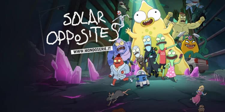Cover di Solar Opposites per Mondoserie