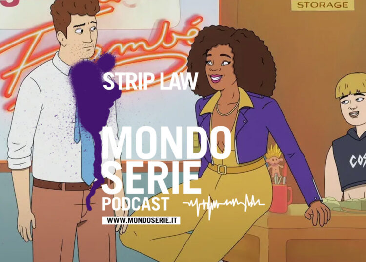 Cover di Strip Law per Mondoserie