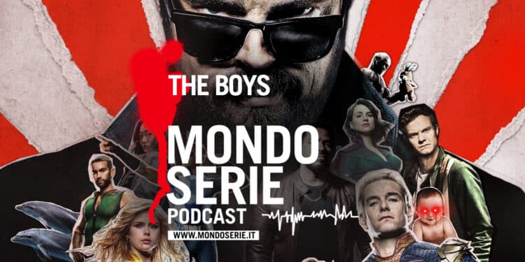 The Boys podcast cover Mondoserie