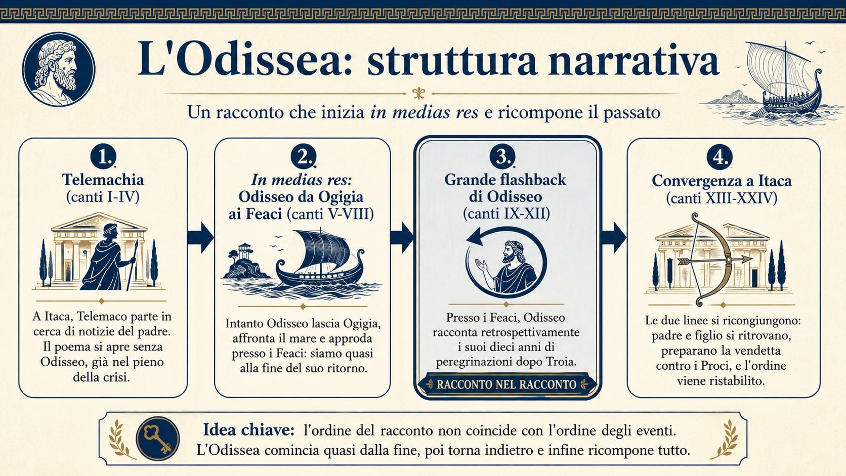 Odissea Nolan struttura
